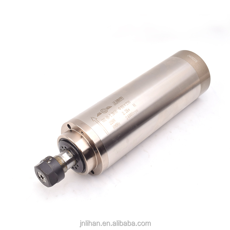 2.2KW 220V Water Cooled CNC Ro - 2.2Kw Water Cooled Spindle Kit Vfd 评论和价格